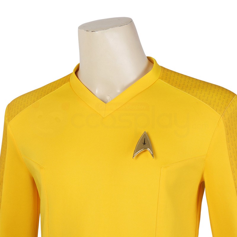 Star Trek Strange New Worlds Spock Cosplay Costume Christopher Pike Cosplay Suit