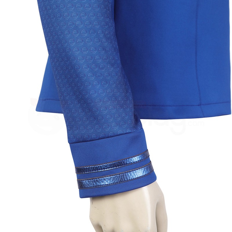 Star Trek Strange New Worlds Spock Cosplay Costume Christopher Pike Cosplay Suit