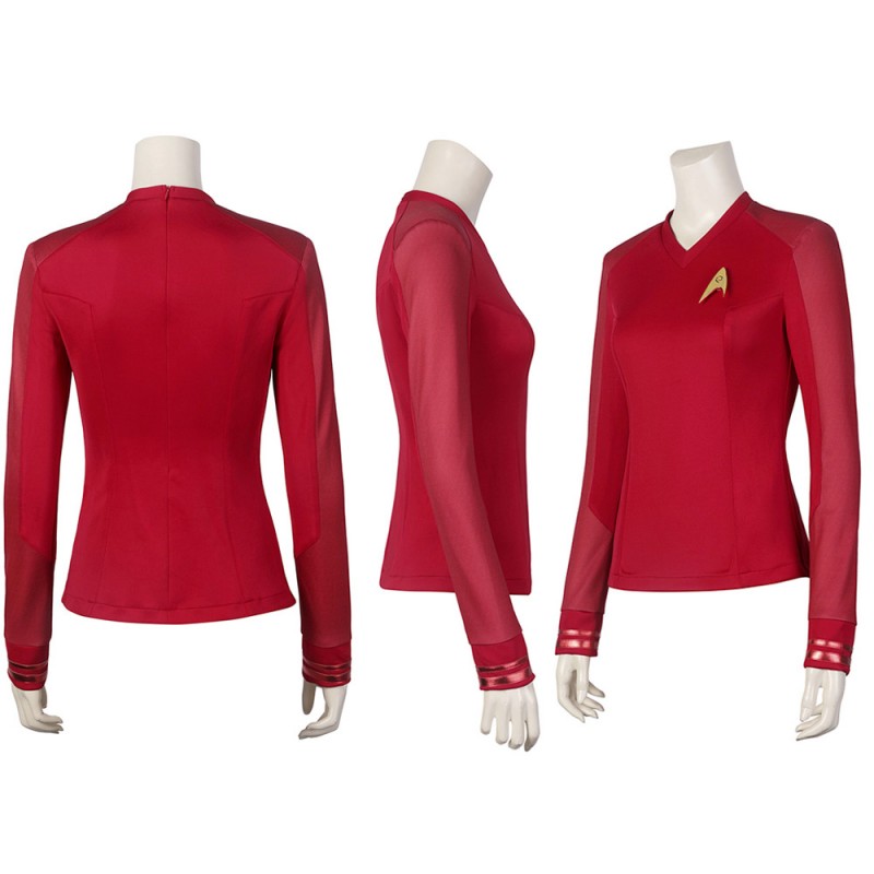 Star Trek Strange New Worlds Spock Cosplay Costume Christopher Pike Cosplay Suit