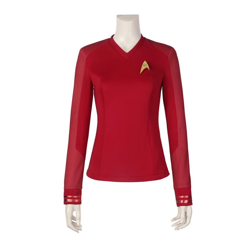 Star Trek Strange New Worlds Spock Cosplay Costume Christopher Pike Cosplay Suit