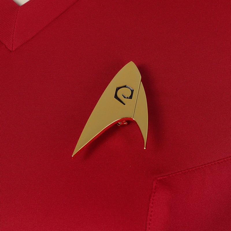 Star Trek Strange New Worlds Spock Cosplay Costume Christopher Pike Cosplay Suit