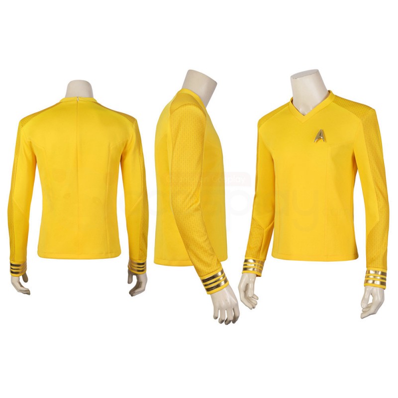 Star Trek Strange New Worlds Spock Cosplay Costume Christopher Pike Cosplay Suit