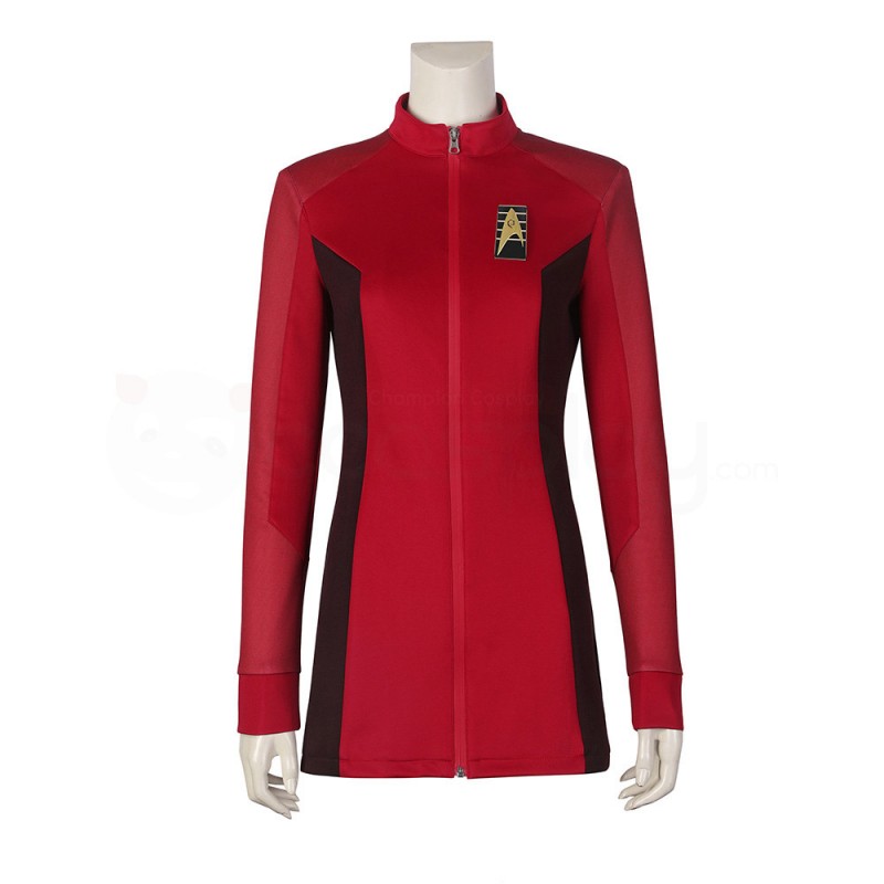 Star Trek Strange New Worlds Nyota Uhura Cosplay Costume Uniform Shirt