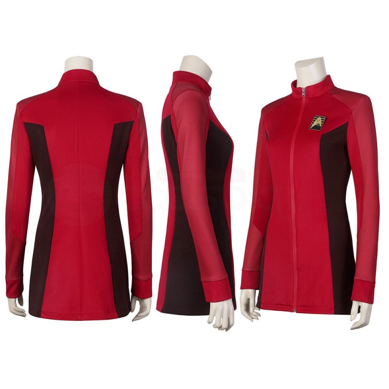 Star Trek Strange New Worlds Nyota Uhura Cosplay Costume Uniform Shirt