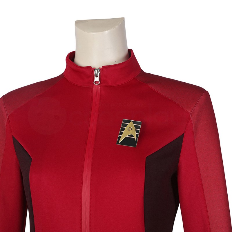 Star Trek Strange New Worlds Nyota Uhura Cosplay Costume Uniform Shirt