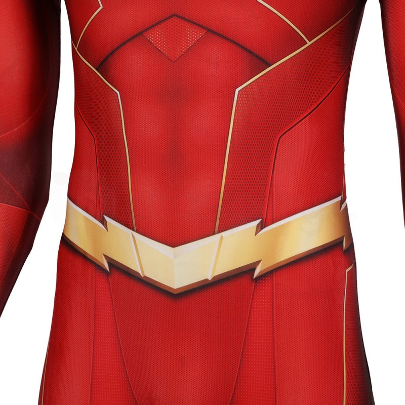 Barry Allen Zentai Jumpsuit Cosplay Costume