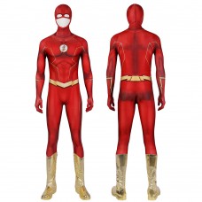 Adult The Flash Season 8 Cosplay Costume Barry Allen Cosplay Jumpsuits