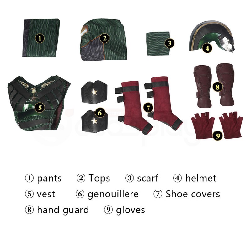 The Boys Season 3 Soldier Boy Cosplay Costumes