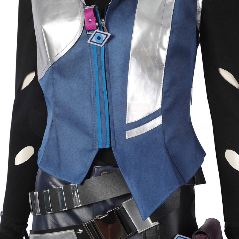 Valorant Fade Costumes Game Valorant Cosplay Suit