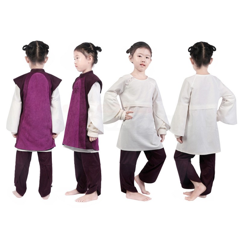 Star Wars Obi-Wan Kenobi Leia Kids Cosplay Costume