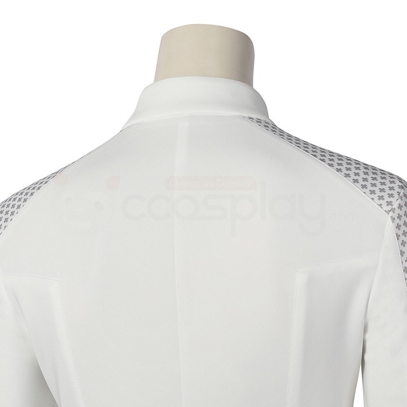 Nyota Uhura White Costume Star Trek Strange New Worlds Cosplay Suit