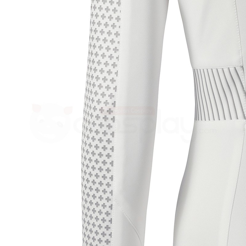 Nyota Uhura White Costume Star Trek Strange New Worlds Cosplay Suit