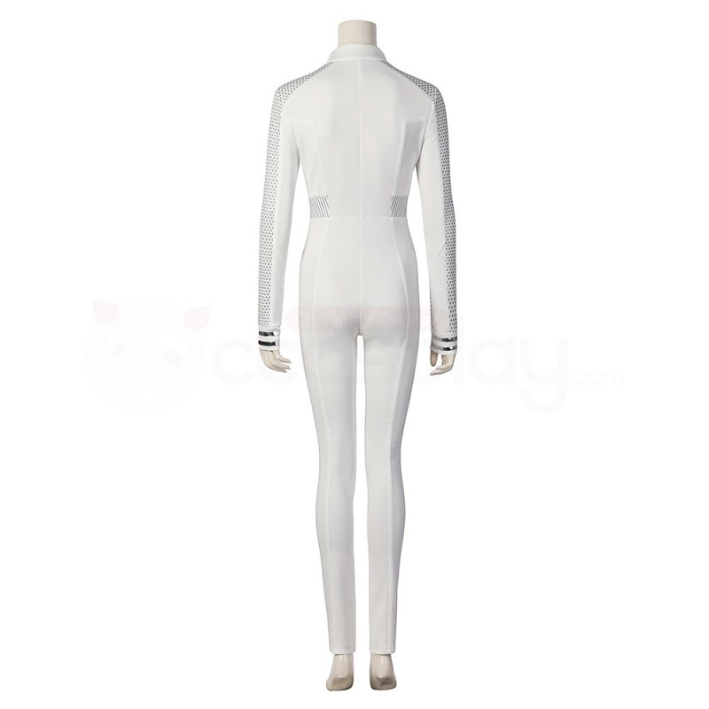 Nyota Uhura White Costume Star Trek Strange New Worlds Cosplay Suit