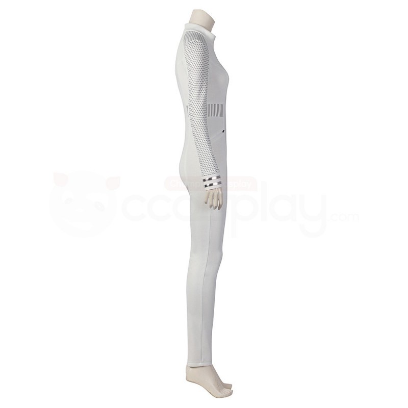 Nyota Uhura White Costume Star Trek Strange New Worlds Cosplay Suit