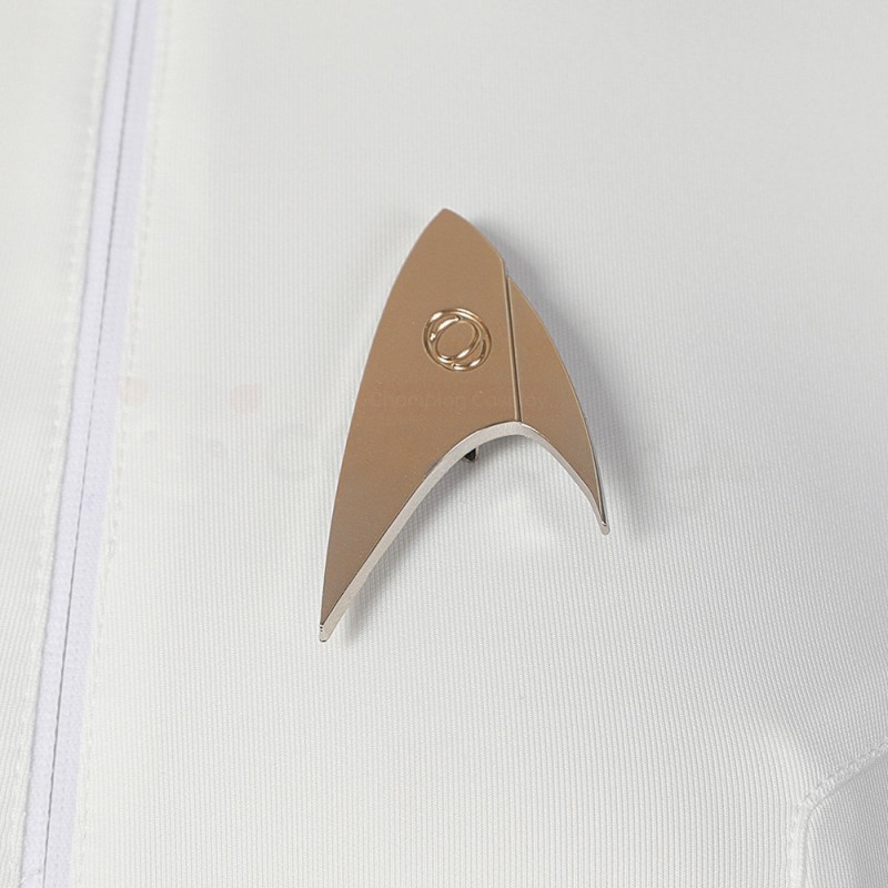 Nyota Uhura White Costume Star Trek Strange New Worlds Cosplay Suit