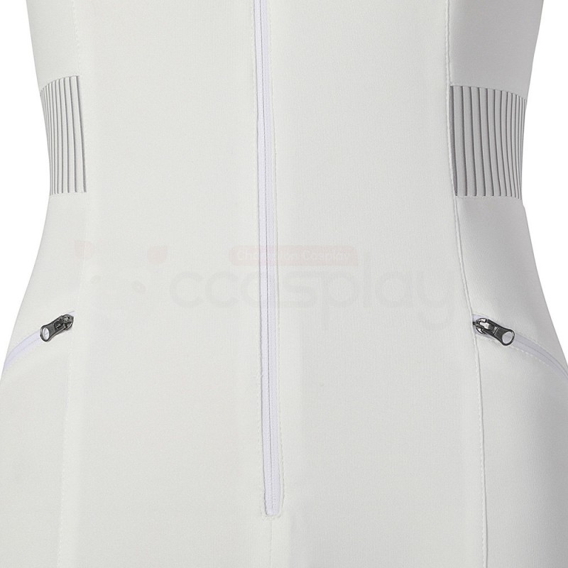 Nyota Uhura White Costume Star Trek Strange New Worlds Cosplay Suit