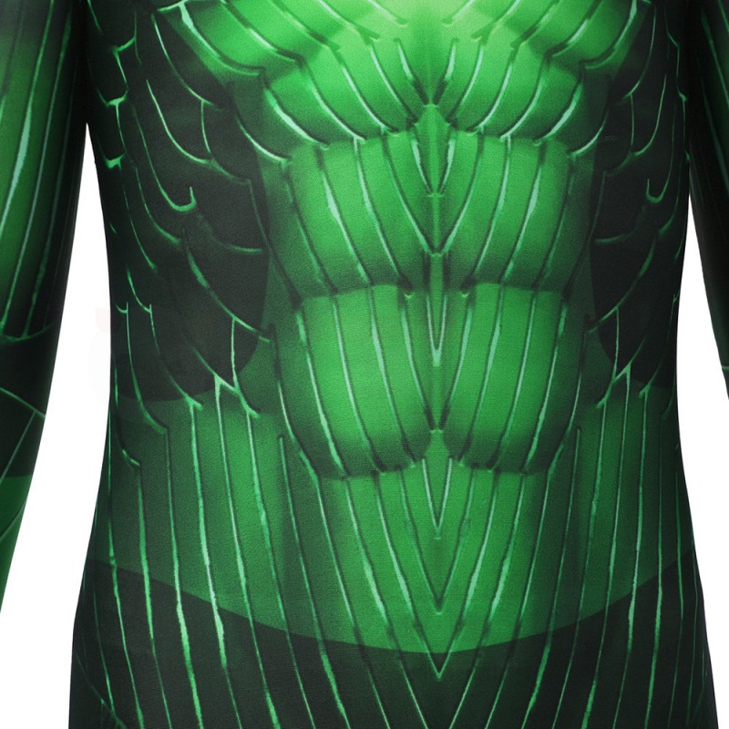 Children Hal Jordan Zentai Jumpsuit Green Cosplay Costume