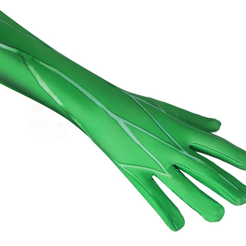 Children Hal Jordan Zentai Jumpsuit Green Cosplay Costume