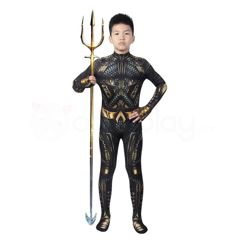 Children Sea King Costume Queen Cosplay Jumpsuit