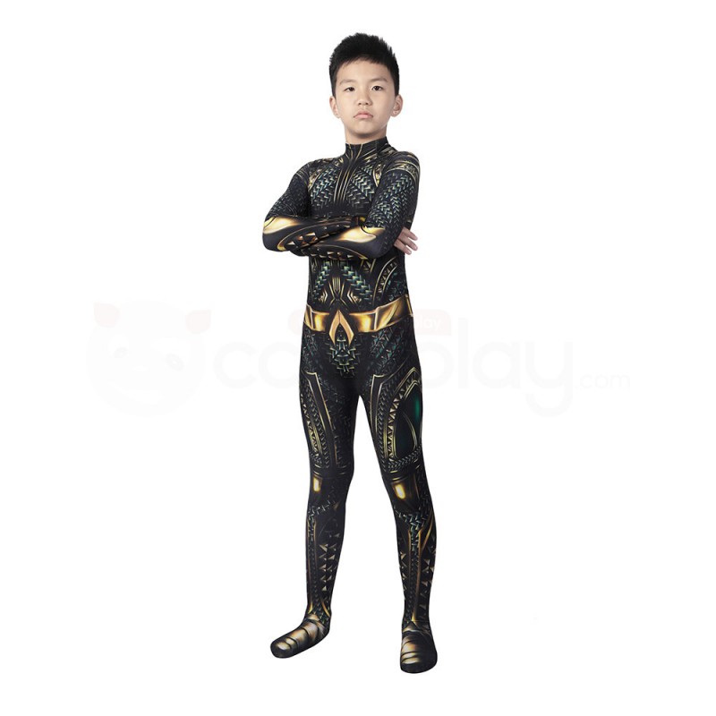 Children Sea King Costume Queen Cosplay Jumpsuit