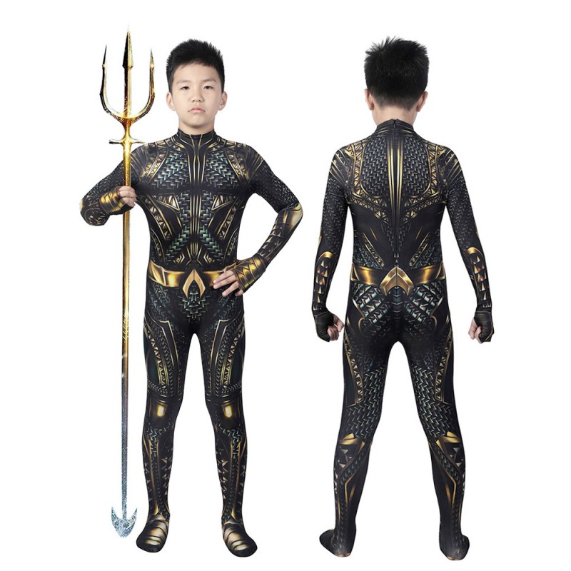 Children Sea King Costume Queen Cosplay Jumpsuit