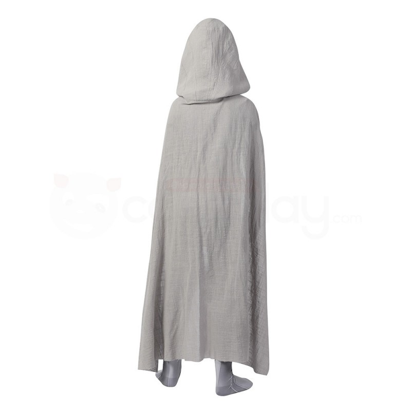 Kids Moon Knight Cosplay Costume Marc Spector Hallowee Jumpsuit