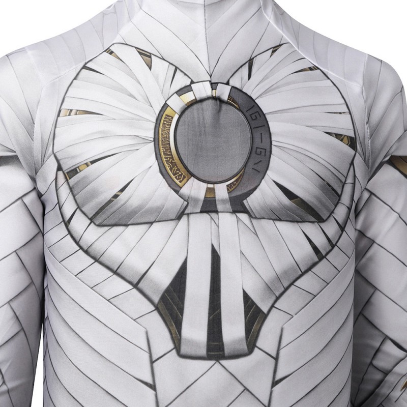 Kids Moon Knight Cosplay Costume Marc Spector Hallowee Jumpsuit