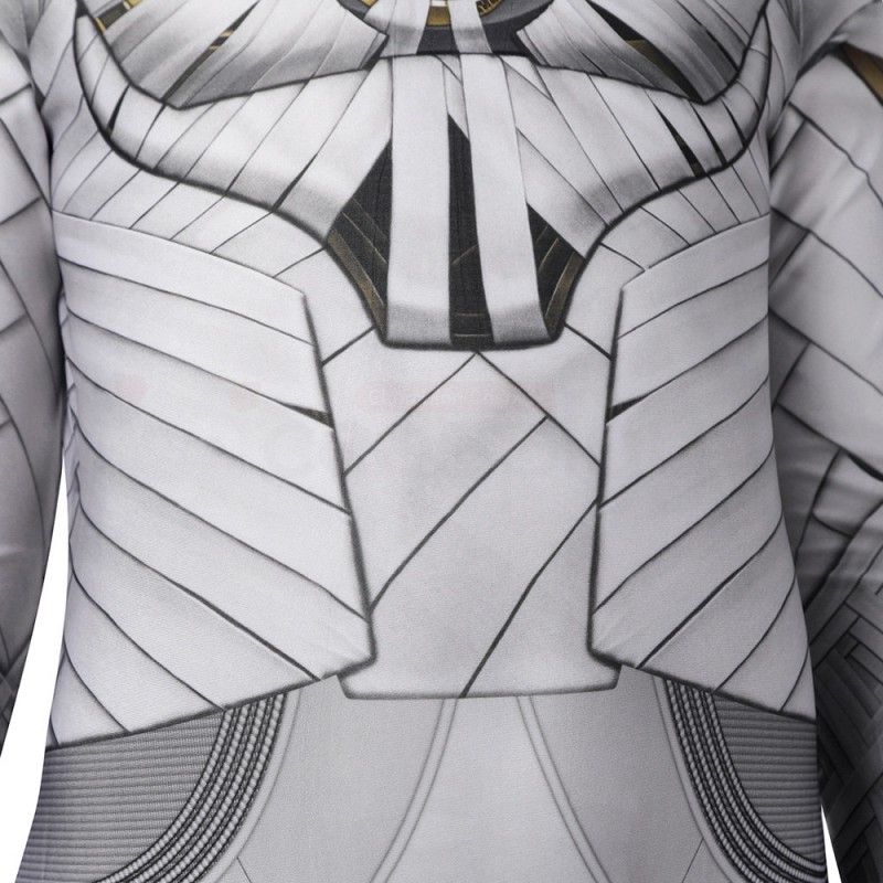 Kids Moon Knight Cosplay Costume Marc Spector Hallowee Jumpsuit