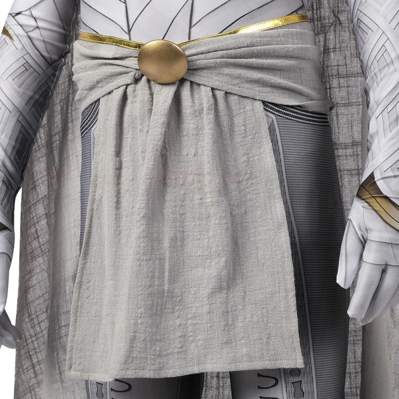 Kids Moon Knight Cosplay Costume Marc Spector Hallowee Jumpsuit