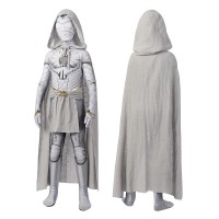 Kids Moon Knight Cosplay Costume Marc Spector Hallowee Jumpsuit