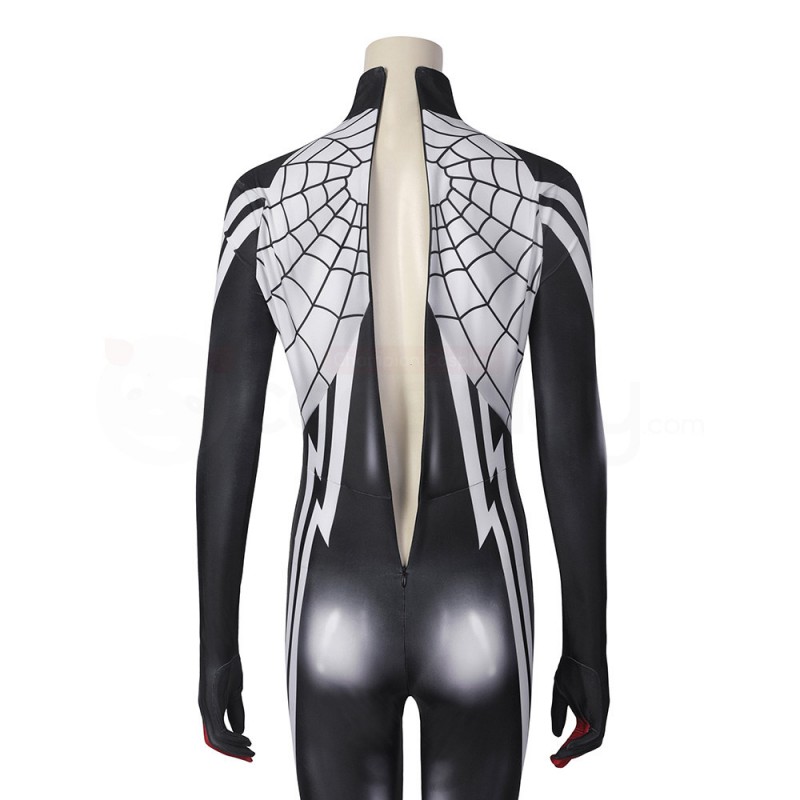 Silk Cindy Moon Jumpsuit Female Spider-Man Cosplay Costume