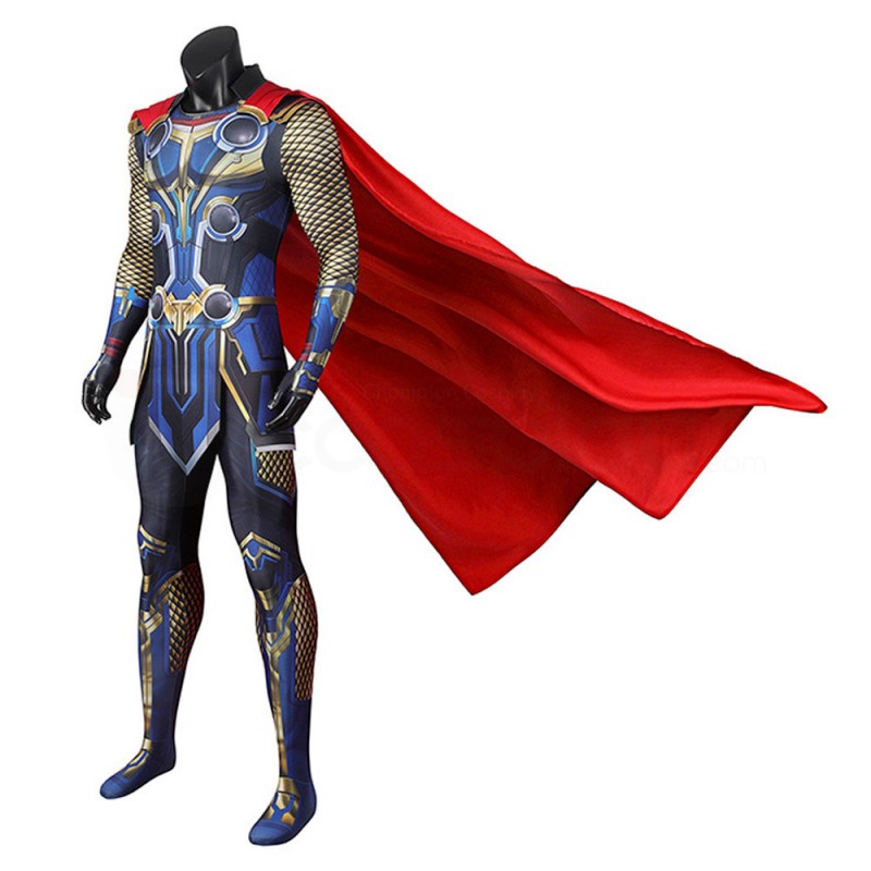 Thor Love and Thunder Cosplay Costumes Thor Halloween Jumpsuit