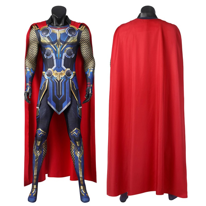 Thor Love and Thunder Cosplay Costumes Thor Halloween Jumpsuit