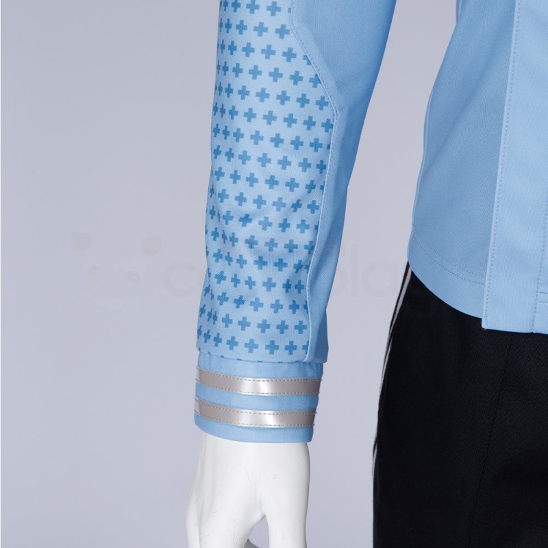 Star Trek Uniform Costume Strange New Worlds Cosplay Blue Shirt