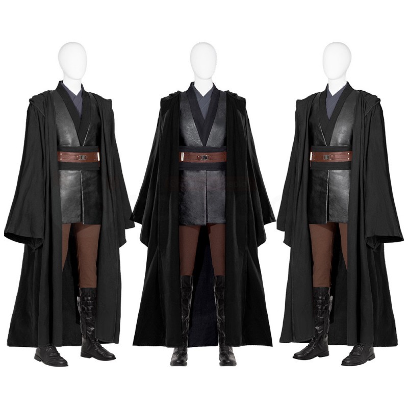 Star Wars Anakin Skywalker Costume Obi-Wan Kenobi Darth Vader Cosplay Suit