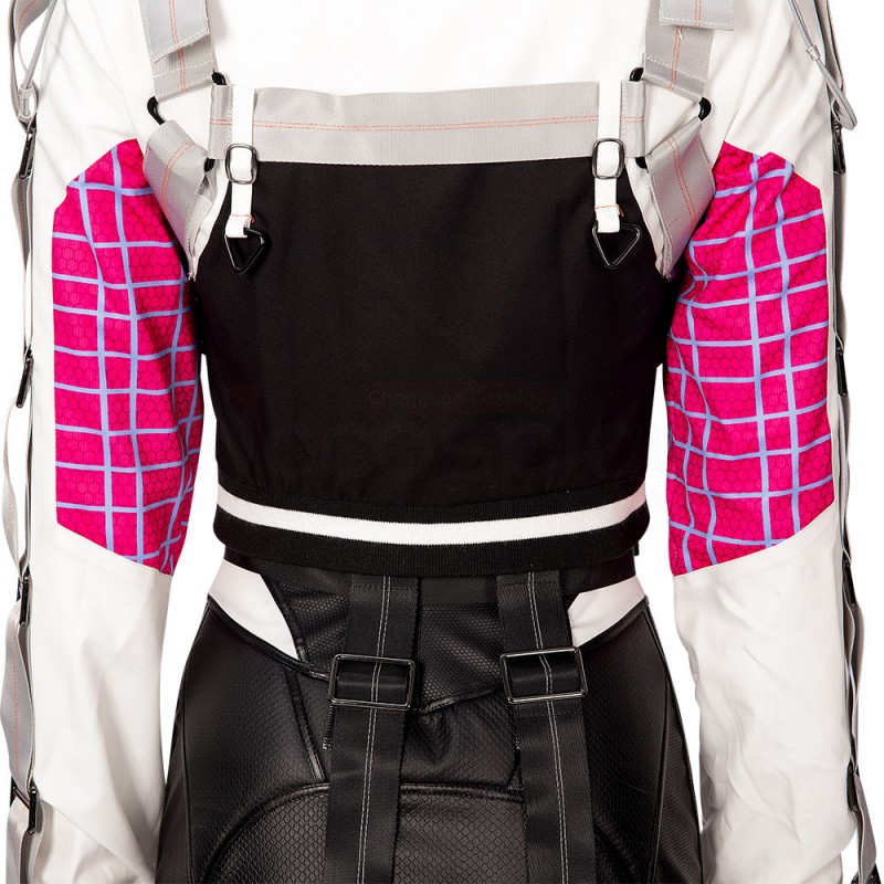 Spider Gwen Stacy Cosplay Costume Spiderman Across the Spider-Verse Women Suit Top Level
