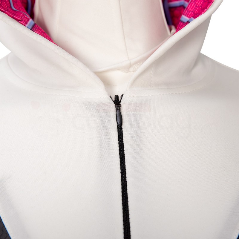 Spider Gwen Stacy Cosplay Costume Spiderman Across the Spider-Verse Women Suit Top Level