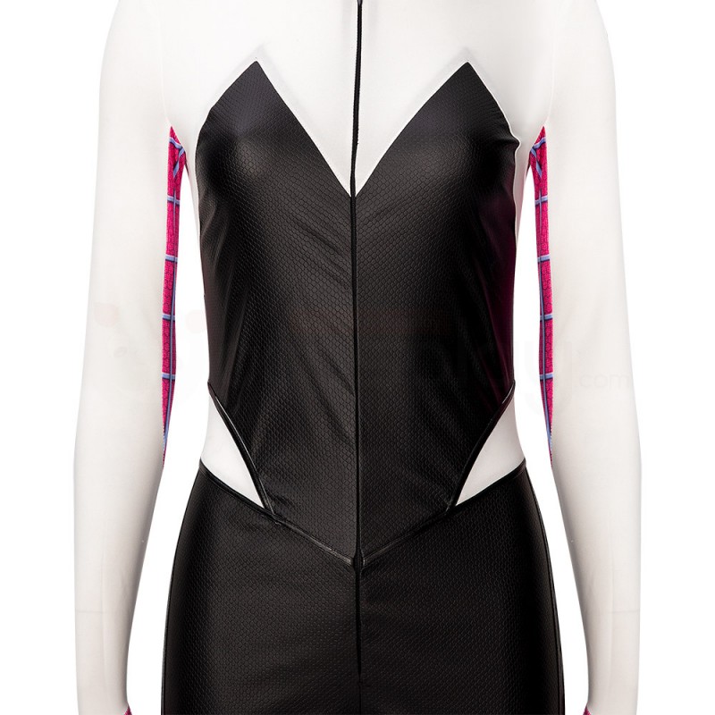 Spider Gwen Stacy Cosplay Costume Spiderman Across the Spider-Verse Women Suit Top Level