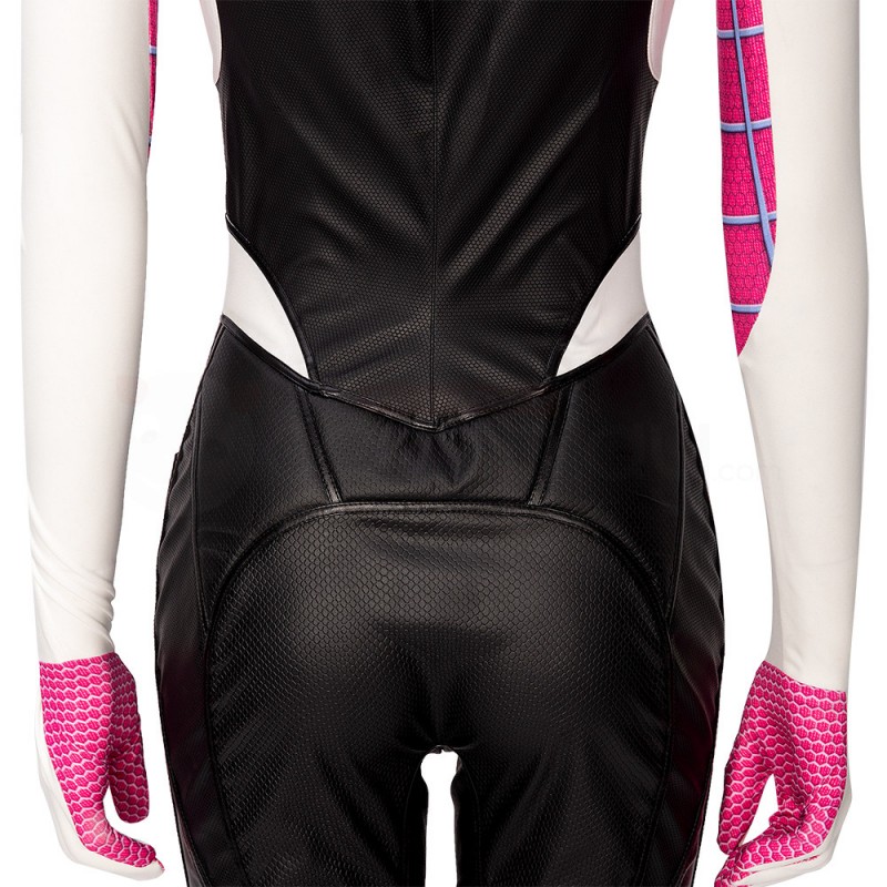 Spider Gwen Stacy Cosplay Costume Spiderman Across the Spider-Verse Women Suit Top Level