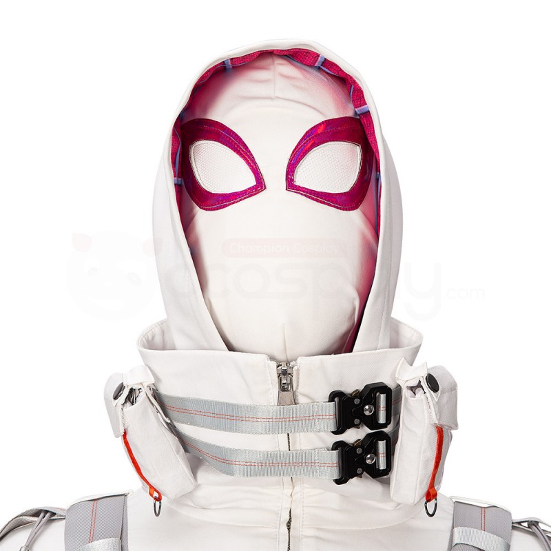 Spider Gwen Stacy Cosplay Costume Spiderman Across the Spider-Verse Women Suit Top Level