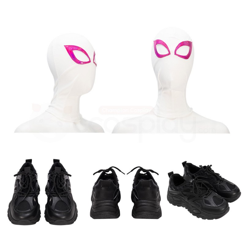 Spider Gwen Stacy Cosplay Costume Spiderman Across the Spider-Verse Women Suit Top Level