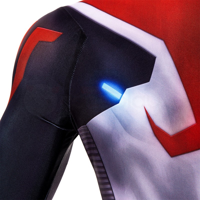 Comic Spiderman 2099 V2 Cosplay Costume Spiderman Halloween Jumpsuit