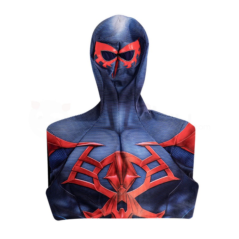 Comic Spiderman 2099 V2 Cosplay Costume Spiderman Halloween Jumpsuit