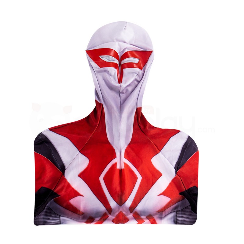 Comic Spiderman 2099 V2 Cosplay Costume Spiderman Halloween Jumpsuit