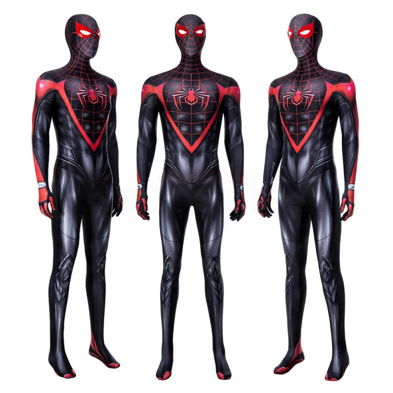 Spiderman PS5 Jumpsuit Spider-Man 2 Peter Parker Cosplay Costumes