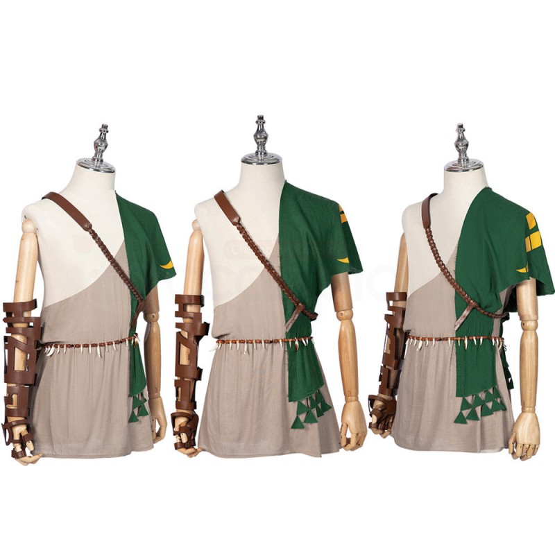 The sequel to The Legend of Zelda Breath of the Wild Cosplay Costumes Link Halloween Suit
