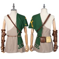 The sequel to The Legend of Zelda Breath of the Wild Cosplay Costumes Link Halloween Suit