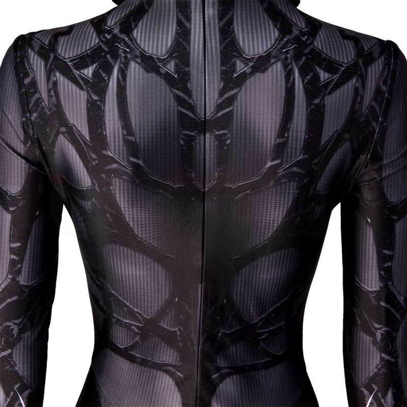 Lady Venom Black Jumpsuit Queen of Dark Spider Women Cosplay Costume