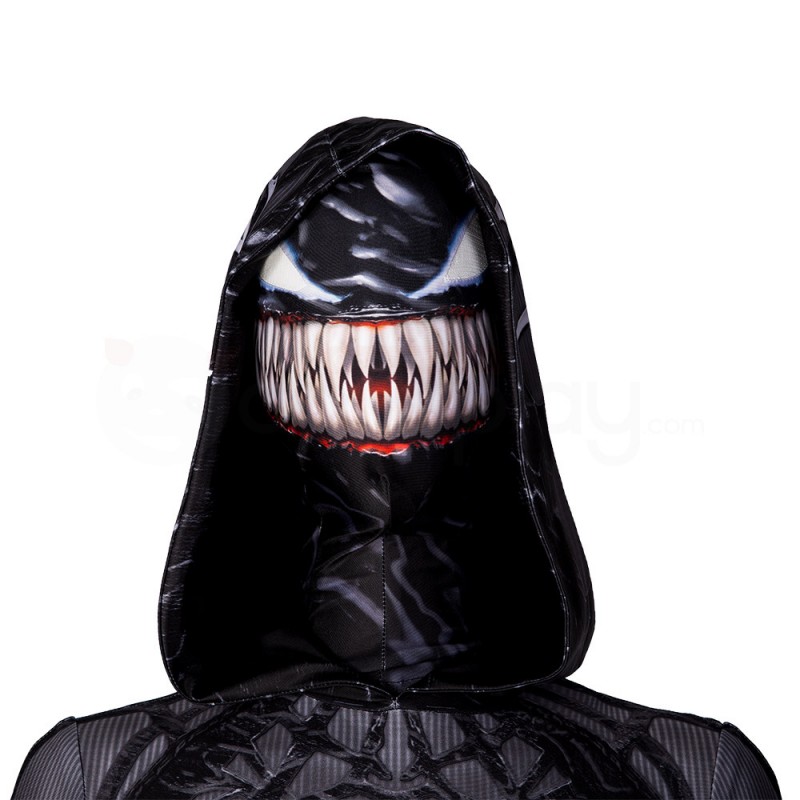 Lady Venom Black Jumpsuit Queen of Dark Spider Women Cosplay Costume