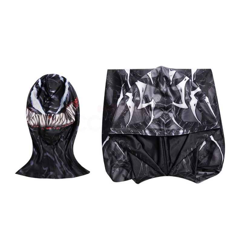 Lady Venom Black Jumpsuit Queen of Dark Spider Women Cosplay Costume